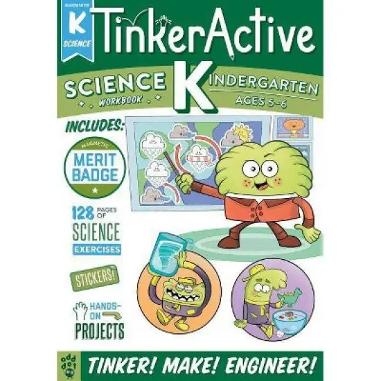 Kindergarten - Science -  (Tinkeractive Workbooks) by Megan Hewes Butler (Paperback) image {1}