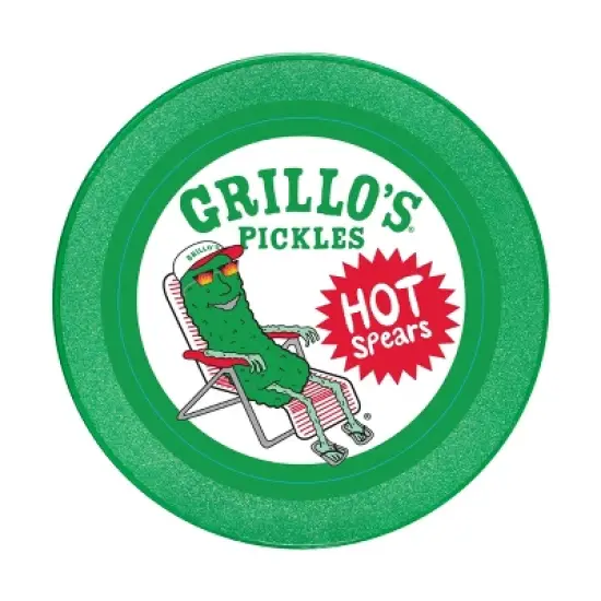 Grillo's Pickles Hot Dill Pickle Spears - 32 fl oz image {1}