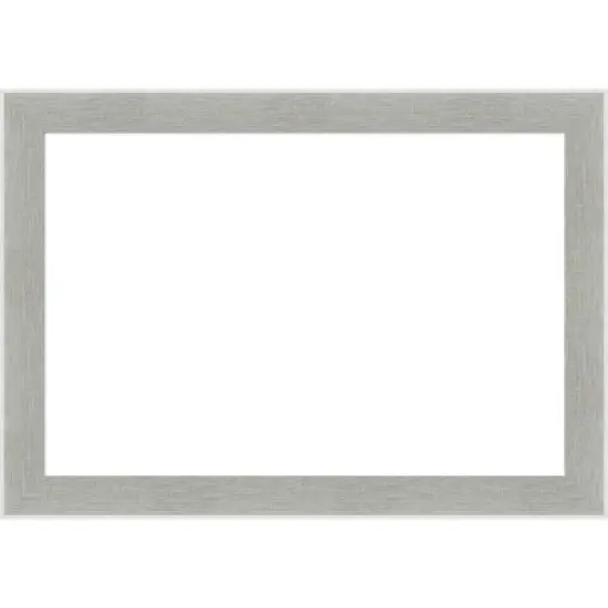 Amanti Art Glam Linen Grey Framed Dry Erase Magnetic Board image {17}