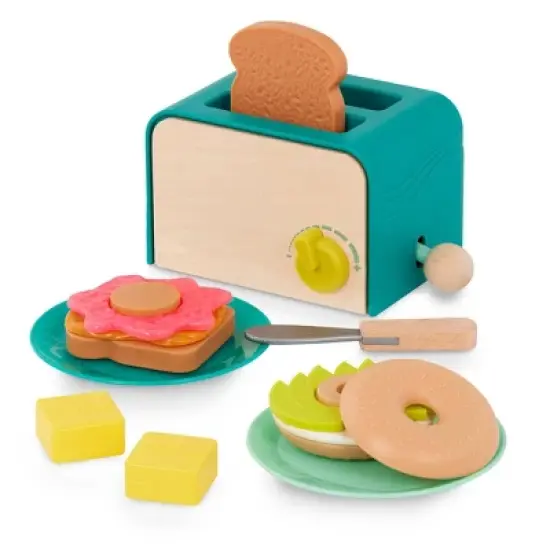 B. toys - Play Food Set Mini Chef - Breakfast Toaster Playset image {1}