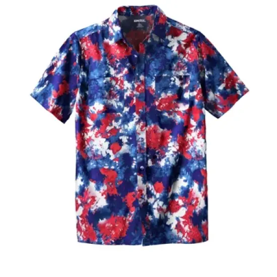 KingSize Men's Big & Tall Short Sleeve American Sport Shirt image {6}