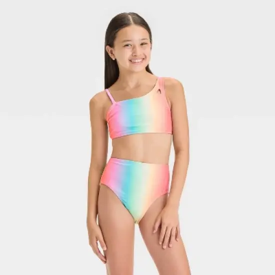 Girls' Ombre Design Bikini Swim Top - art class&trade; image {2}