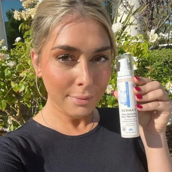 derma e Ultra Hydrating Dewy Skin Face Serum - 2 fl oz image {5}