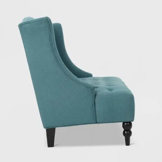 Leora Winged Loveseat - Christopher Knight Home image {4}