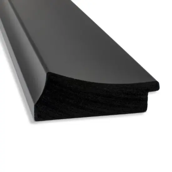 Amanti Art Grand Black Framed Dry Erase Magnetic Board image {2}