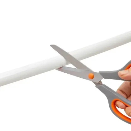 Stockroom Plus 16.5 Feet Flexible Quarter-Round Trim for Wall Edges, Self-Adhesive Peel and Stick PVC Molding, 198.0x0.8x0.5in, White image {3}