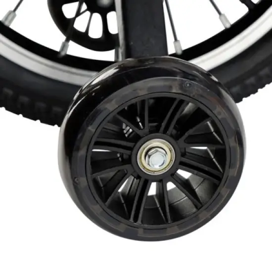 Topteng 14 16 Inch Kid's Bike Children Bicycle with LED Headlight for Boys and Girls - Black/Red image {5}