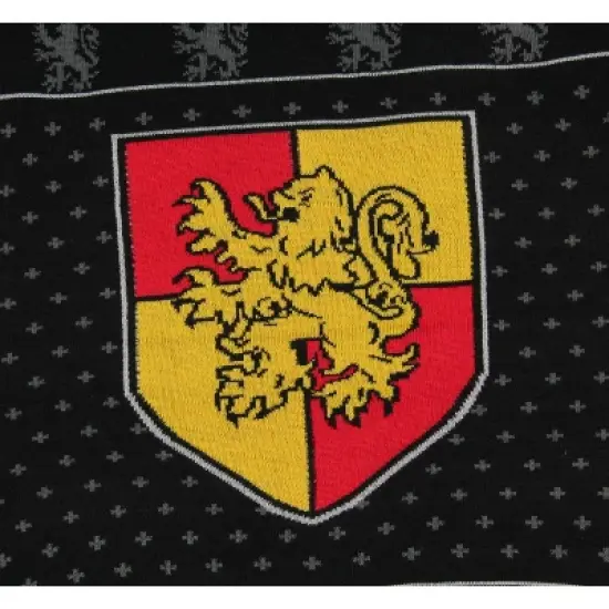Harry Potter Men's House Crests Ugly Christmas Sweater - All 4 Houses Available image {1}