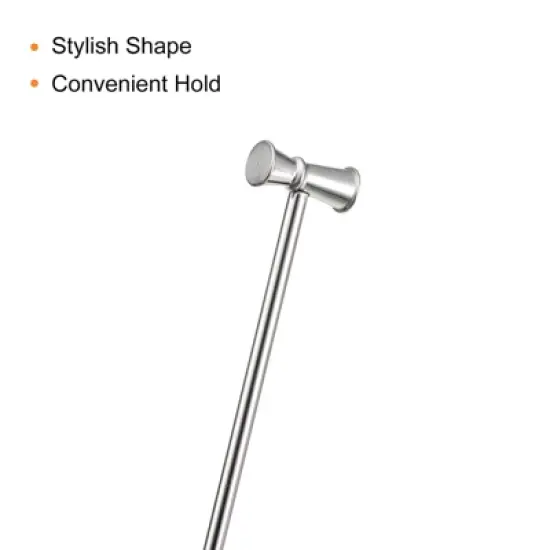 Unique Bargains Stainless Steel Reusable Drink Appetizer Cocktail Picks 4.1" image {3}