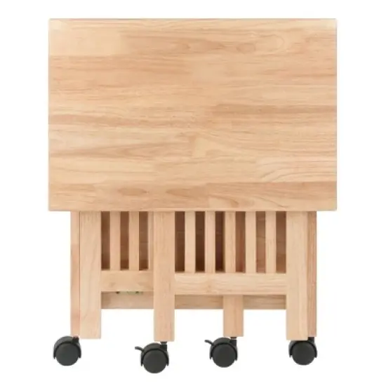 Foldable Printer Stand Natural - Winsome image {7}