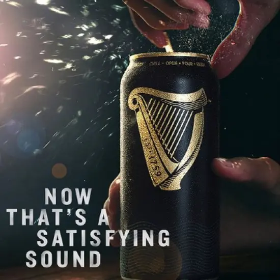 Guinness Draught Beer - 8pk/14.9 fl oz Cans image {3}