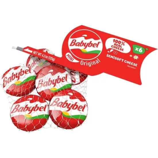 Mini Babybel Original Semisoft Cheeses - 4.2oz/6ct image {7}