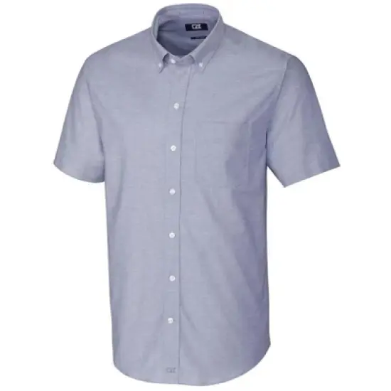 Cutter & Buck Stretch Oxford Mens Short Sleeve Dress Shirt image {4}