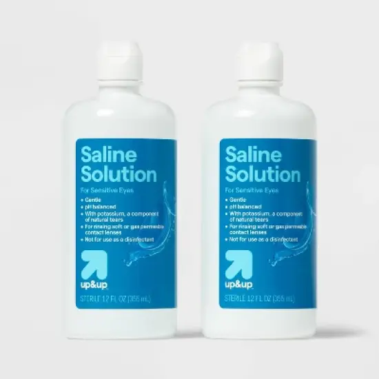 Saline Solution for Sensitive Eyes - 24 fl oz - up&up&trade; image {3}