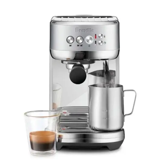 Breville Bambino Plus Stainless Steel Espresso Maker Silver BES500BSS image {1}