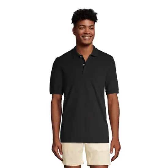 Lands' End Men's Short Sleeve Comfort-First Mesh Polo Shirt image {5}