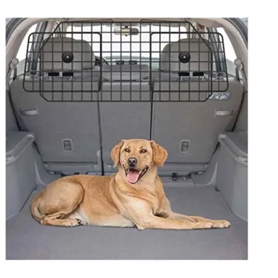 MPM Dog Car Barrier, Adjustable Large Universal-Fit Heavy-Duty Wire Mesh Dog Guard, Travel Car Accessories, for SUVs, Van, Vehicles, Truck Cargo Area image {5}