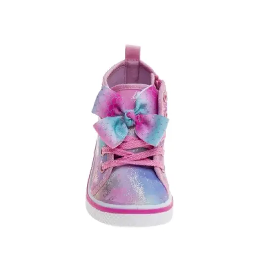 Laura Ashley Girls High-Top Canvas Sneakers (Toddler ) image {6}