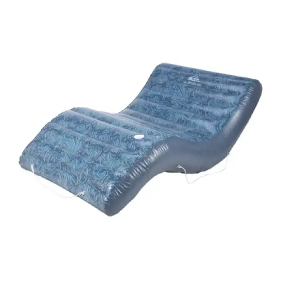 Quiksilver Oversized Lounger Floral Float - Blue image {4}