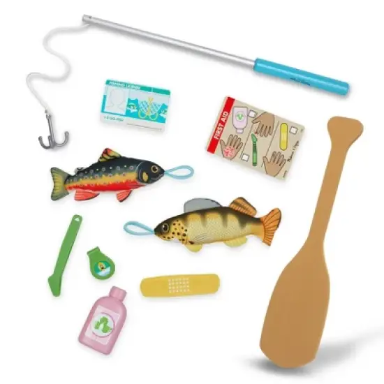 Melissa & Doug Let's Explore Park Ranger Cabin and Boat image {8}