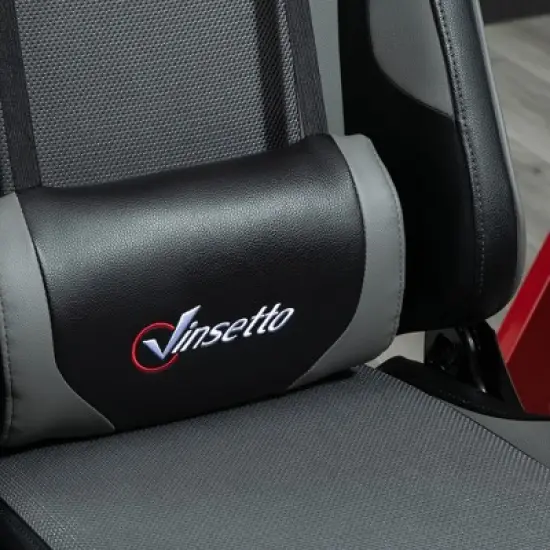 Vinsetto Gaming Chair Racing Style Ergonomic Office Chair High Back Computer Desk Chair Adjustable Height Swivel Recliner with Headrest and Lumbar Support image {5}