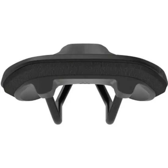 Ergon SR Allroad Core Comp Saddle - Black/Gray Synthetic Relief Channel image {2}