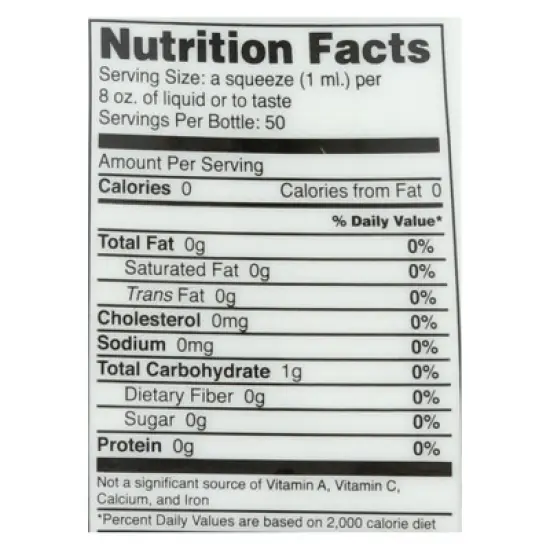 SweetLeaf Sweet Drops Stevia Clear Sweetener - 1.7 oz image {4}