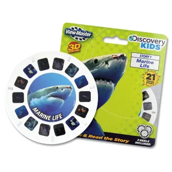 Schylling View-Master & Discovery Kids Reels With Bonus Marine Life Set - 5 Pieces image {2}