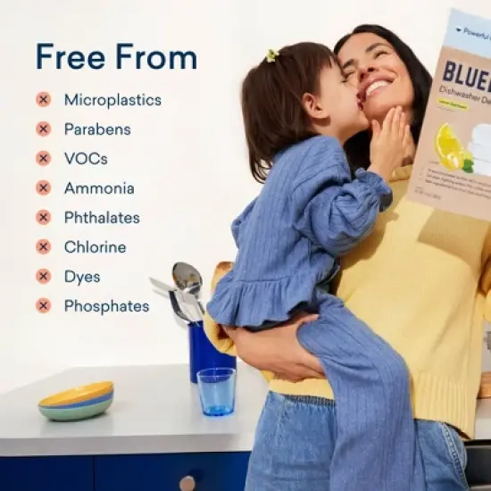 Blueland Fragrance Free Dishwasher Detergent Tablets - 40ct image {7}