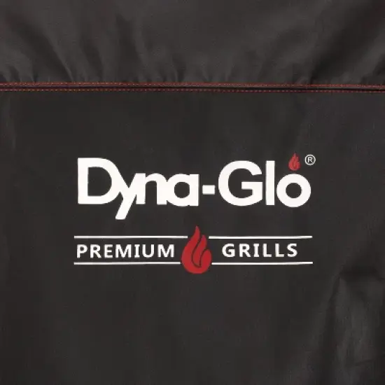 Dyna-Glo DG732ESC Water Resistant Heavy-Duty PVC Shell Premium Vertical Smoker Cover, Black image {5}