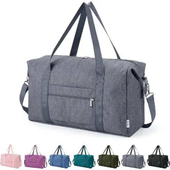 Narwey For Spirit Airlines Personal Item Bag 18x14x8 Foldable Duffle Bag for Travel Packable Duffel Bag for Traveling Carry on Bag image {4}