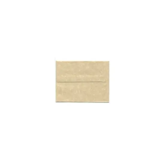 JAM Paper A2 Parchment Invitation Envelopes 4.375 x 5.75 Brown Recycled 25/Pack (53447) image {1}