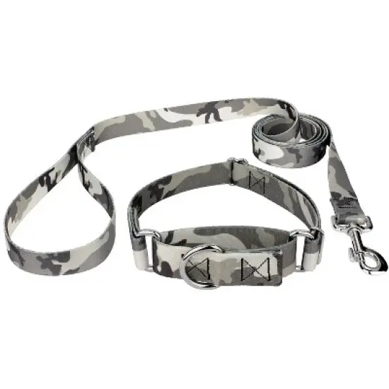 Country Brook Petz Urban Camo Martingale Dog Collar and Leash image {7}