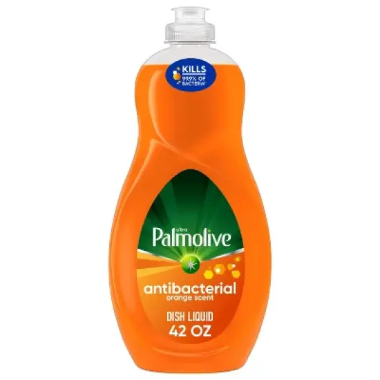 Palmolive Ultra Antibacterial Dish Liquid Soap - Orange Scent - 42 fl oz image {11}