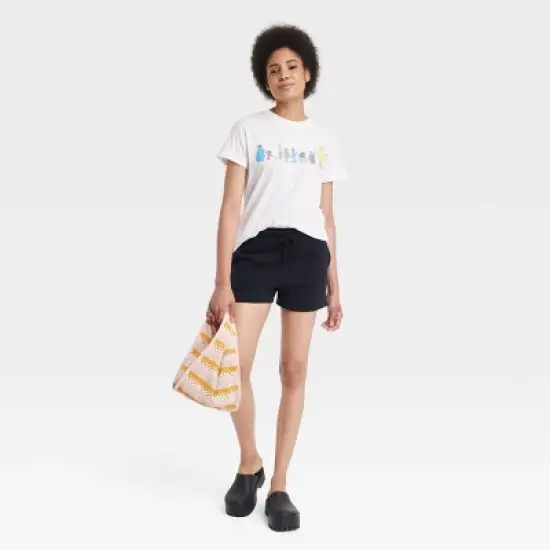 Women's Sesame Street Characters Short Sleeve Graphic T-Shirt - White image {2}