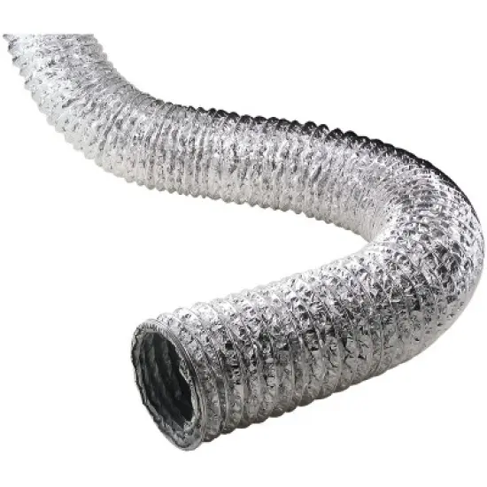 Deflecto&reg; Supurr-Flex&reg; 5-Ply 4-In. Aluminum Flexible Dryer Vent Transition Duct image {7}