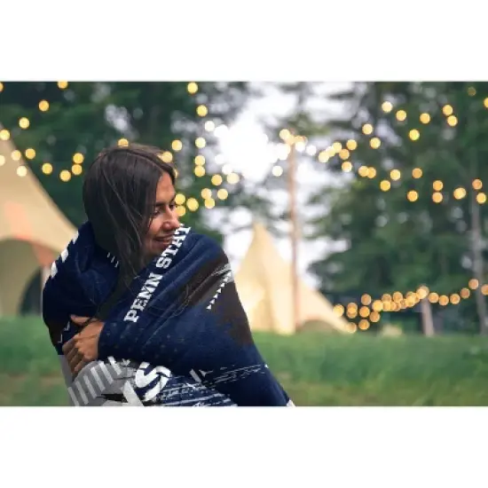 NCAA Penn State Nittany Lions Game Tech Ultra Cozy Throw Blanket image {1}