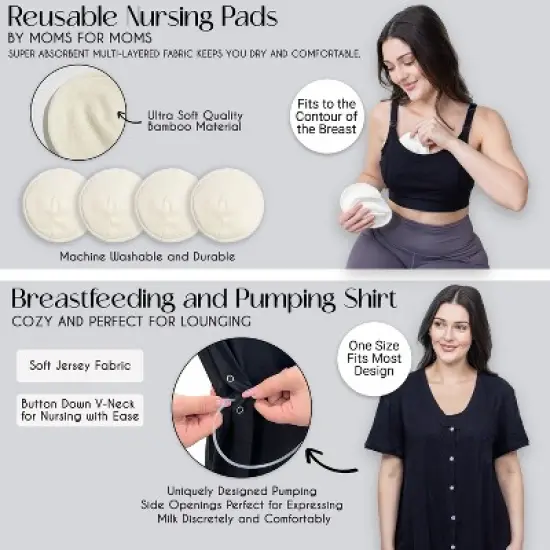 Rise Up and Recover Breastfeeding Postpartum Essentials 12pc Set Baby Shower Gifts Idea image {4}