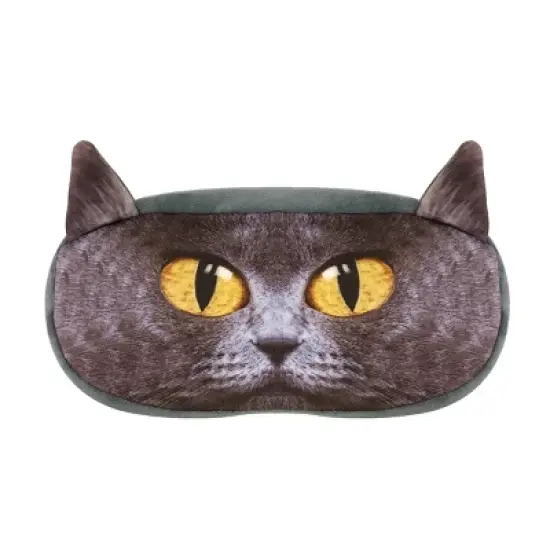 Wrapables Cat Face Zippered Pencil Case (Set of 2), Cobby & Mimi image {1}