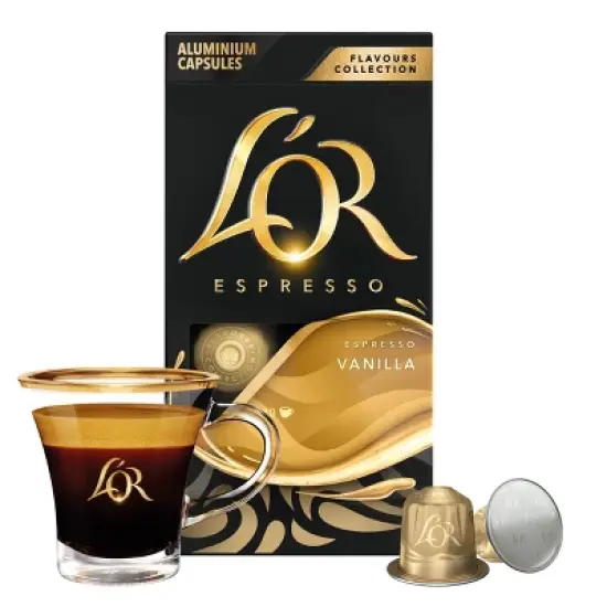 L'OR Vanilla Blend Espresso Capsules - 30ct image {1}