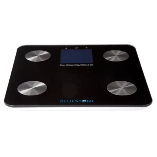 Fleming Supply 7-Function Digital Body Fat Scale &ndash; Black image {3}