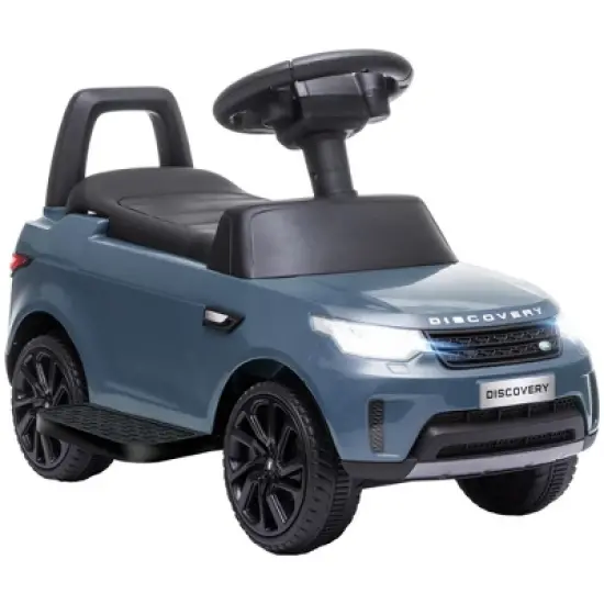 Qaba Land Rover Licensed 6V Ride On Car, 2 in 1 Sliding Car Battery Powered Electric Car for Kids w/ Lights Music Horn, for 18-60 Months image {6}