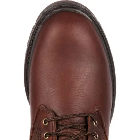 Men's Brown Georgia Boot Homeland Steel Toe Waterproof Work Boot Size 10.5 image {5}