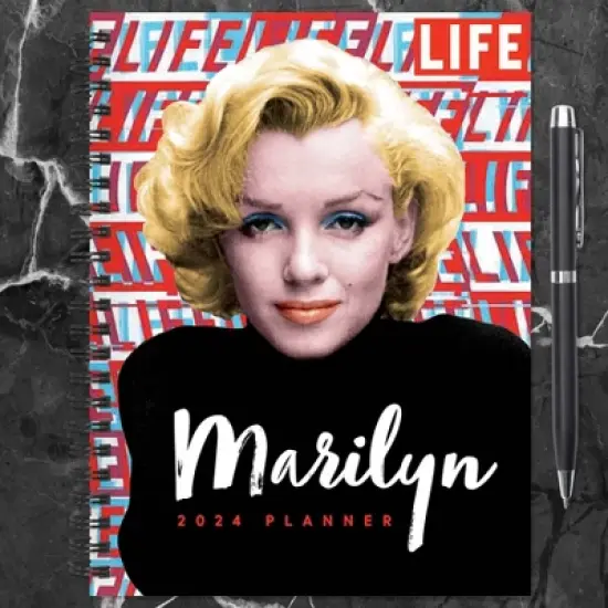 TF Publishing 2024 Weekly/Monthly Planner 8"x6.5" Marilyn Monroe image {5}