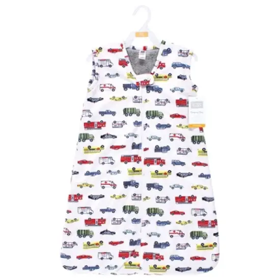 Hudson Baby Plush Faux Fur Sleeping Bag, Wearable Blanket, Going Places image {1}