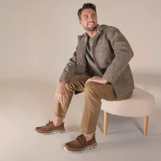 Dockers Mens Creston Casual Lace Up Boat Shoe image {6}