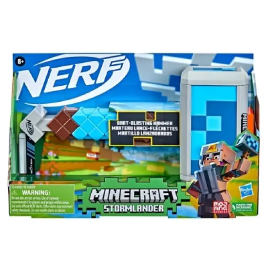 NERF Minecraft Stormlander Blaster image {1}