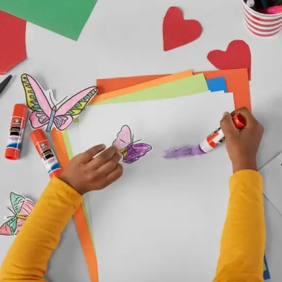 Elmer's 6pk Giant Washable School Glue Sticks - Disappearing Purple image {2}