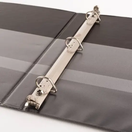 6pk 0.5" D Ring Binder Black - up & up&trade; image {3}