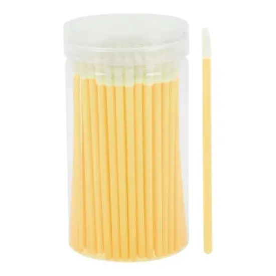 Unique Bargains Disposable Barreled Solid Rod Lip Brush 100 Pcs image {13}